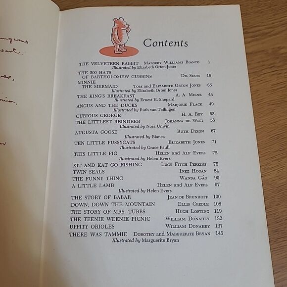 The Children's Hour Volume 1 First Story Book Spencer Press Hardcover 1953 - Picture 13 of 16